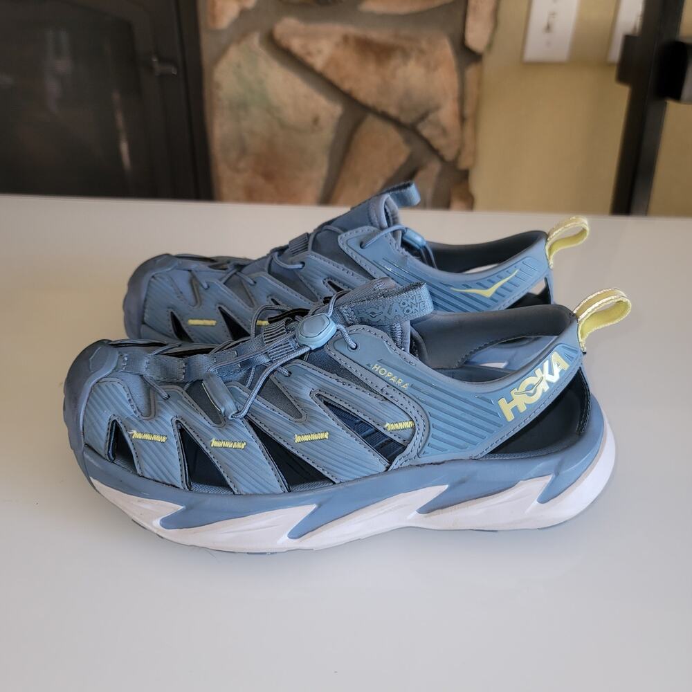 Hoka One One Hopara Sandals in Blue, sz 7.5